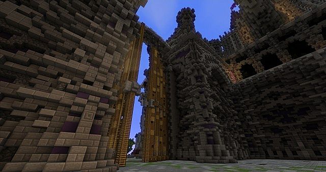 Galos Citadel Minecraft building ideas city town castle dragon 7