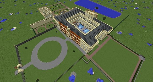 Lyme park minecraft building ideas sandstone brick 11