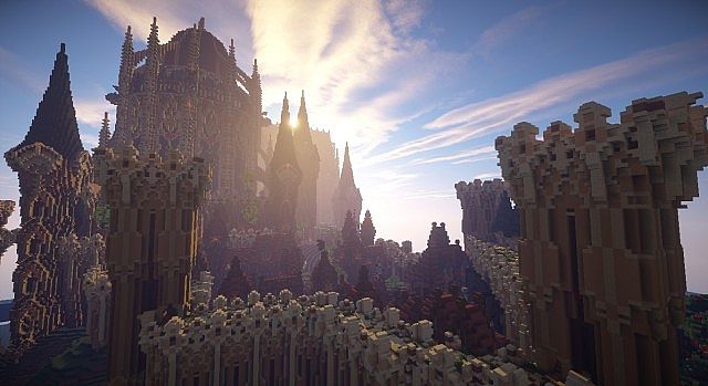 Cair Paravel minecraft castle building ideas 13