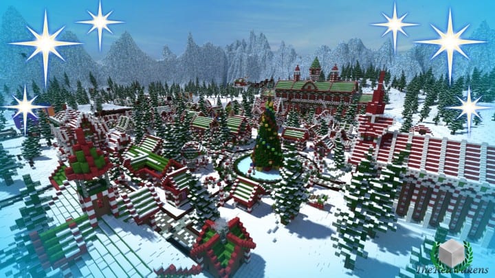 Santa's Gingerbread Christmas City – Minecraft Building Inc