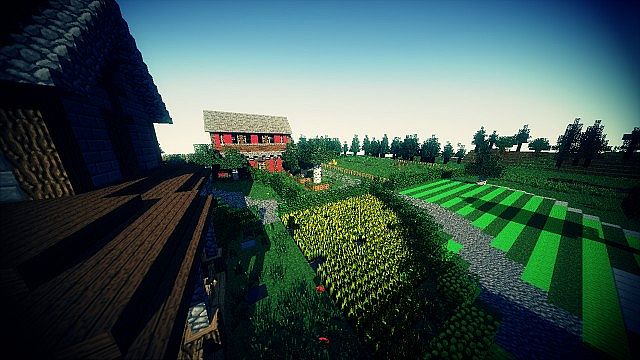 Country Home  Ranch House and Farm – Minecraft Building Inc