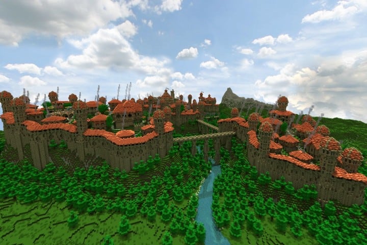 Dale City of men building minecraft ideas castle walls