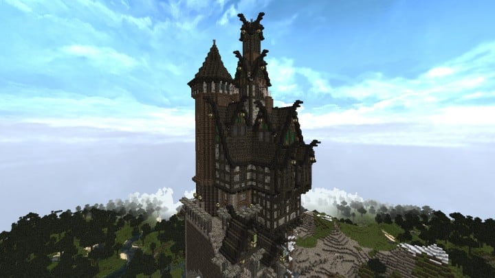 Viking Castle minecraft building ideas house home small tower 18
