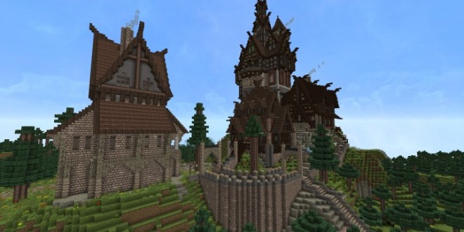 Ravenhold  Skyrim Inspired project – Minecraft Building Inc
