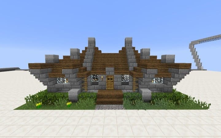 survival house tutorial minecraft