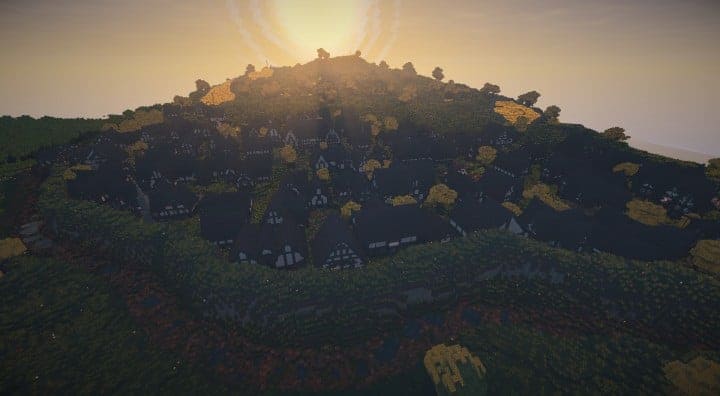 Bree – Settlement of Men  LOTR – Minecraft Building Inc