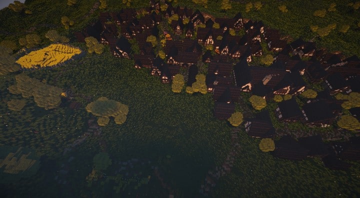 Bree Settlement of Men lotr minecraft build village download vidoe 5