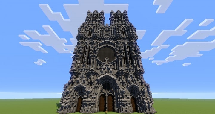 Erisia Cathedral A Gothic Cathedral Minecraft Building Inc