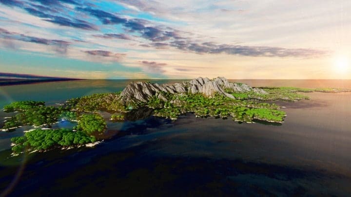 The Origin Lands Zorilak of Dasgnir custom terrain 8k by 8k world islands 13