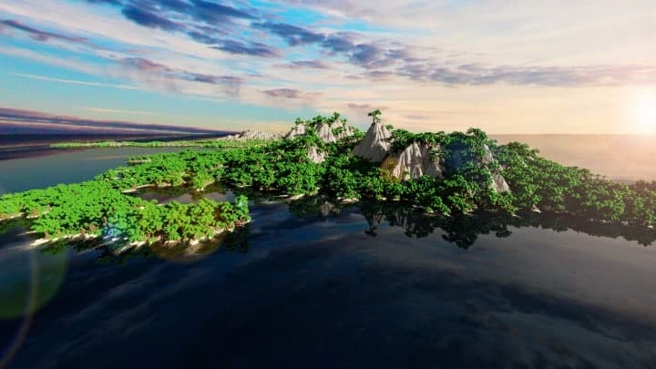 The Origin Lands Zorilak of Dasgnir custom terrain 8k by 8k world islands 20