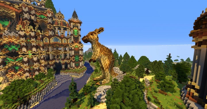 Andor The Two Suns city castle minecraft build ideas download tree river mote 7