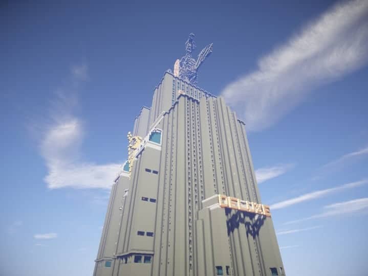 Download Prometheus Deluxe minecraft building ideas schematic tower skyscraper statue 6