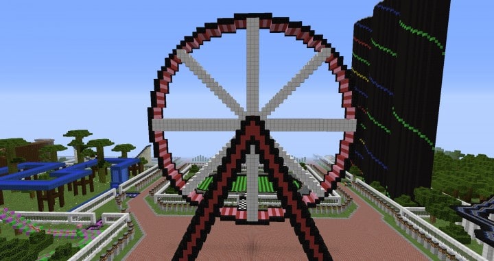 MinePark A Minecraft Theme Park building ideas fun download cool world 5
