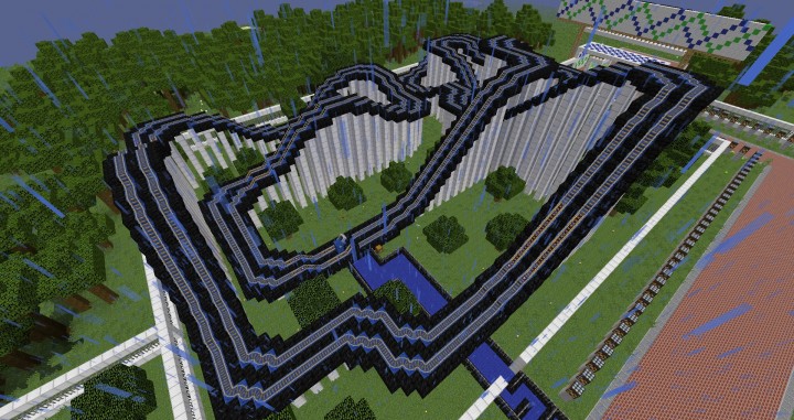MinePark A Minecraft Theme Park building ideas fun download cool world 6
