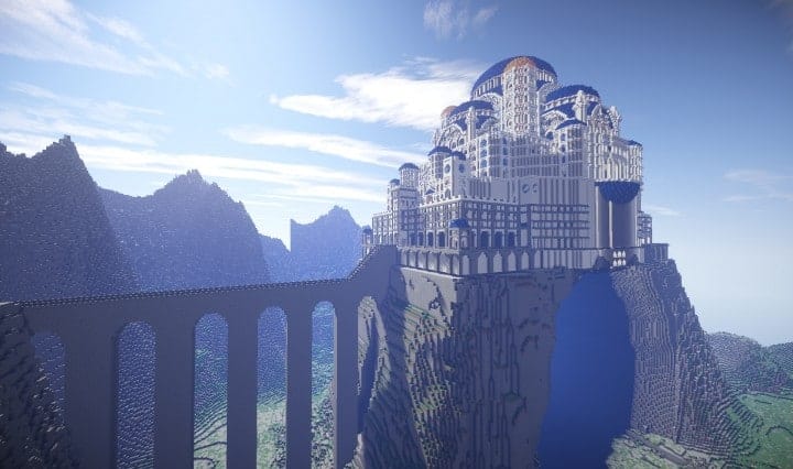 The Eyrie Game of Thrones Minecraft building ideas downlaod save tv show hbo