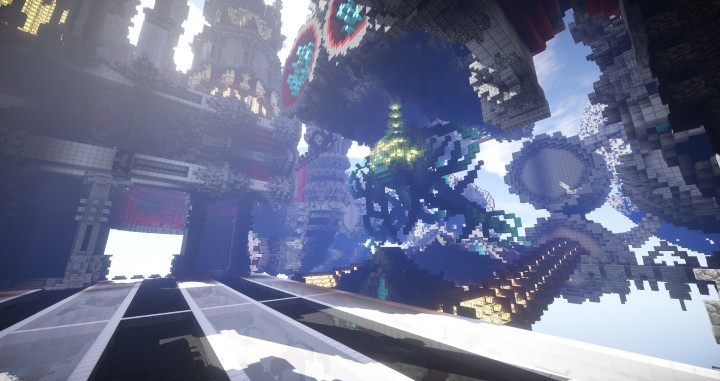 The Fear of Space Rendered Cinematic minecraft building ideas download city 5