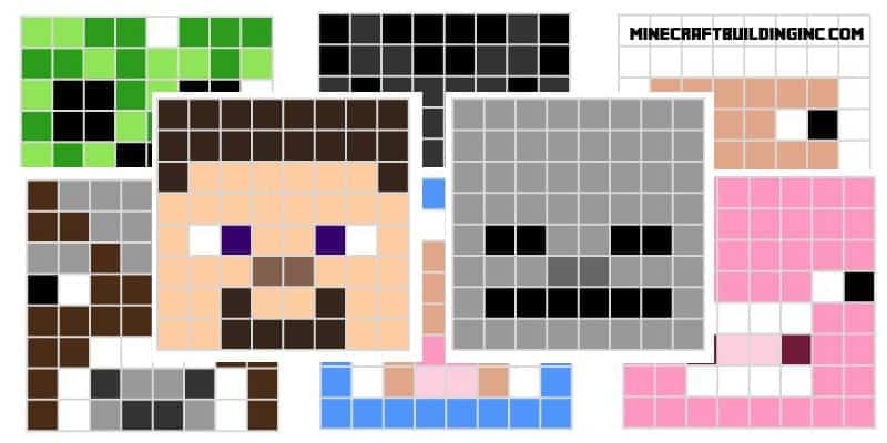 How To Create Your Own Minecraft Pixel Art Template Minecraft Building Inc