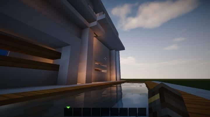 The Escape Modern House 1.8 minecraft building ideas download save 5