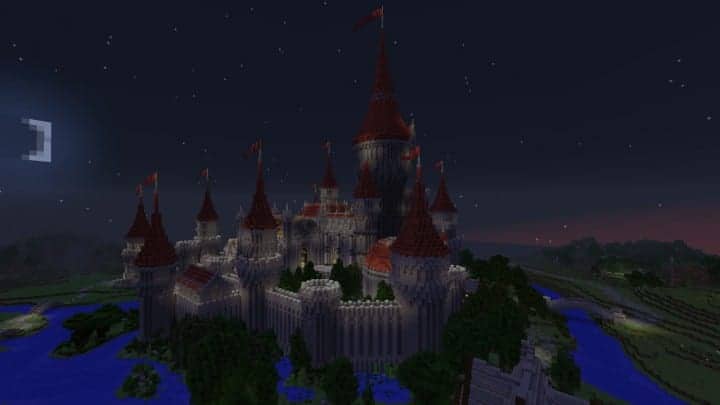 Tshara’s Fantasy castle minecraft building ideas download amazing huge 4