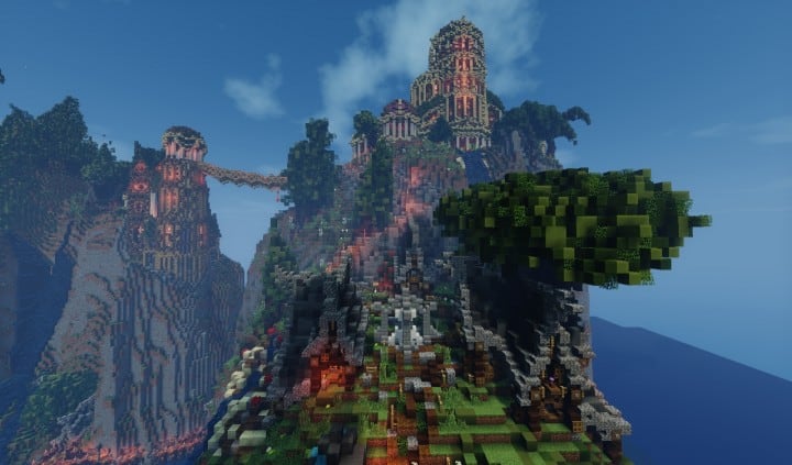 Elvish Outpost | Arien Helyanwë - Minecraft Building Inc