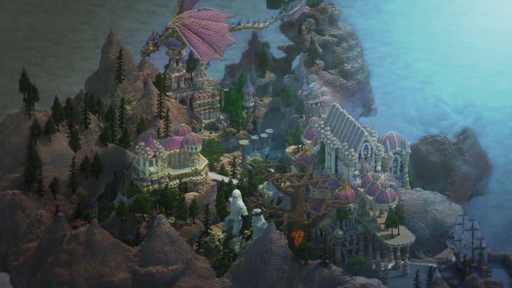 Niteal - The Lost Kingdom McBcon minecraft building castle idea amazing how download 4