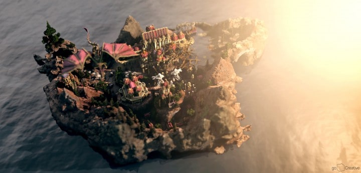 Niteal - The Lost Kingdom McBcon minecraft building castle idea amazing how download 5