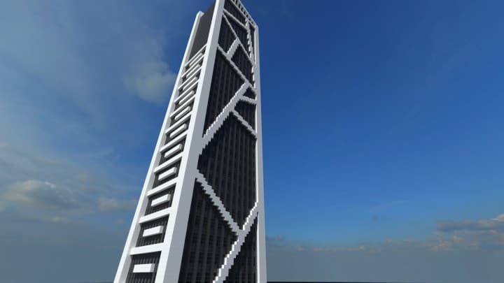 futuristic minecraft skyscraper ideas