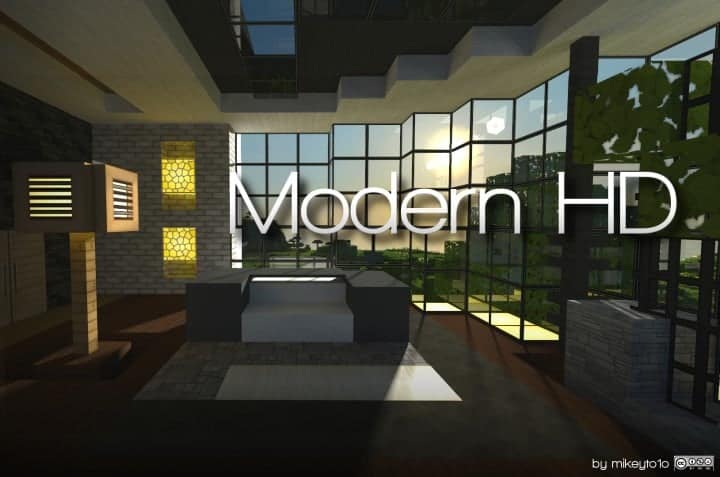 Modern HD Resource Pack 64x Minecraft Building Inc