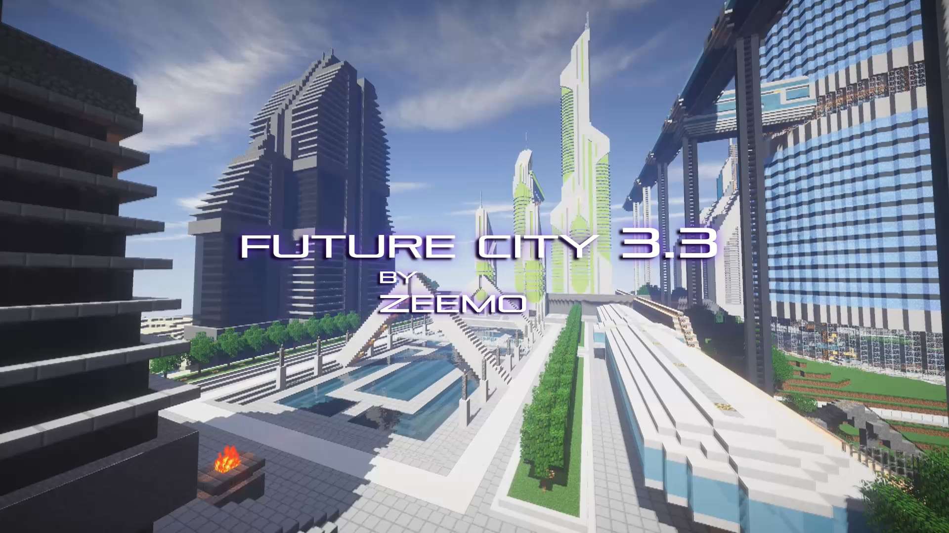 Future CITY 3.3 – Minecraft Building Inc1920 x 1080