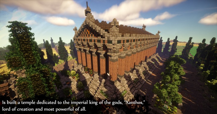 Greek Themed Temple of Xanthos Minecraft Building Inc