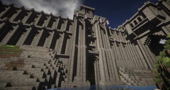 Medieval Stronghold Complex mineceraft building ideas crazy amazing castle defense 10