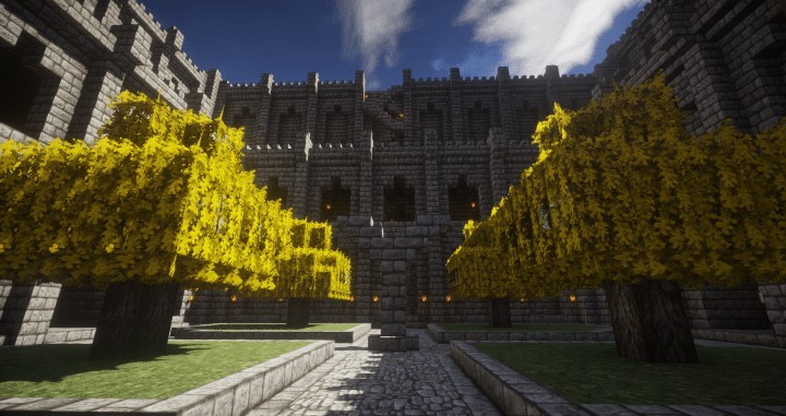Medieval Stronghold Complex mineceraft building ideas crazy amazing castle defense 15