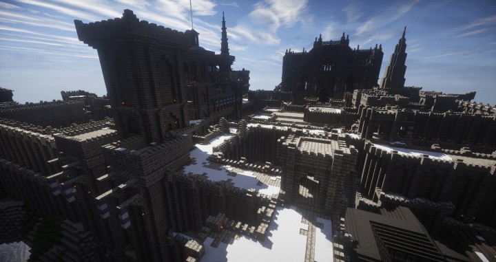 Medieval Stronghold Complex mineceraft building ideas crazy amazing castle defense 20