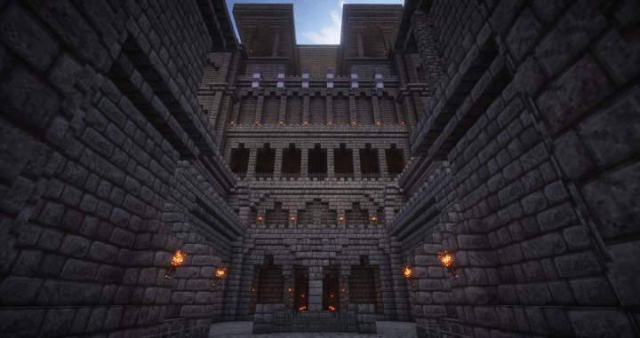 Medieval Stronghold Complex mineceraft building ideas crazy amazing castle defense 3