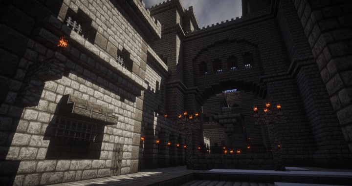 Medieval Stronghold Complex mineceraft building ideas crazy amazing castle defense 7