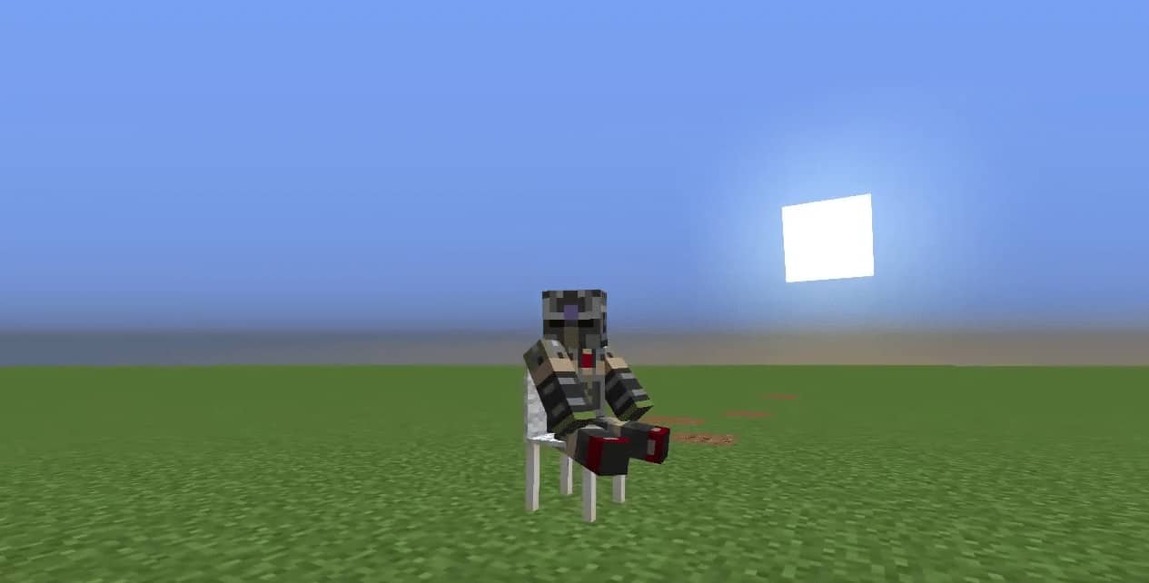 working minecraft chair