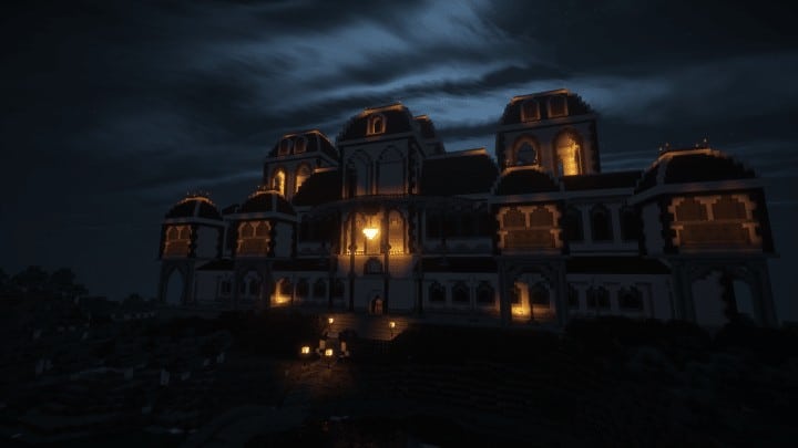 The white pumpkin's mansion recreated in vanilla minecraft download save amazing game