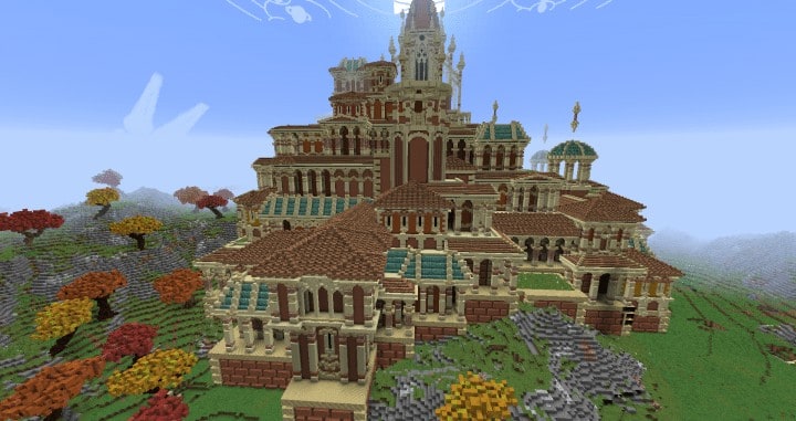 Vesperium The Celestial Empire Minecraft cathedral temple amazing hd download contest 6