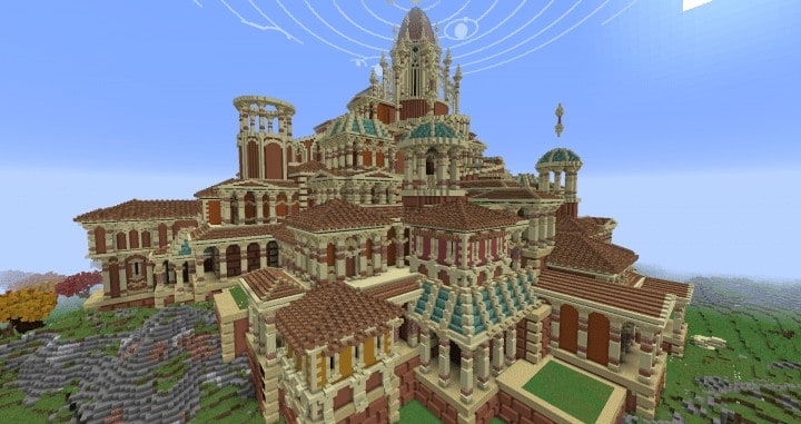 Vesperium The Celestial Empire Minecraft cathedral temple amazing hd download contest 7