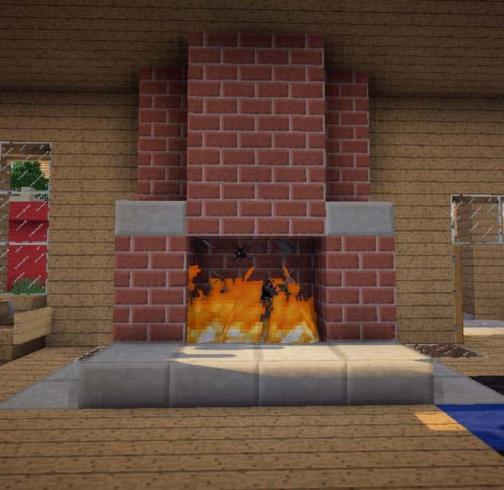 9 Fireplace Ideas Minecraft Building Inc, How To Build Outdoor Fire Pit In Minecraft
