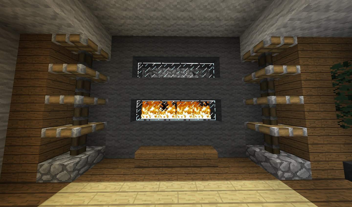 24 Fireplace Ideas - Minecraft Building Inc