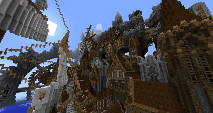Conderial  Steampunk City – Minecraft Building Inc