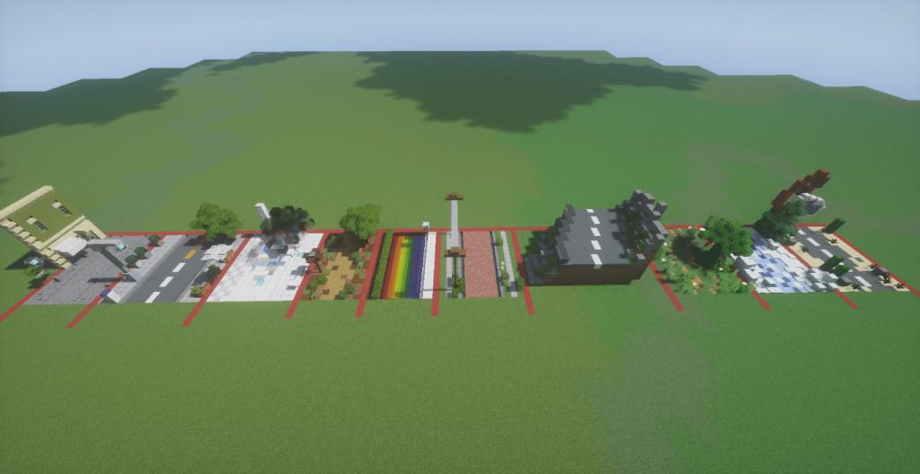 10 כבישים עיצוב עבור Minecraft