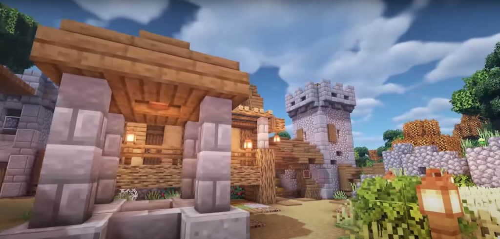 Ultimate Medieval Survival BASE / Base para supervivencia completa Minecraft  Map