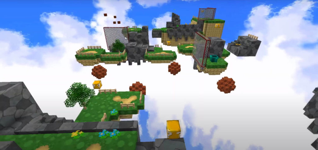 Super Mario 64 in Minecraft