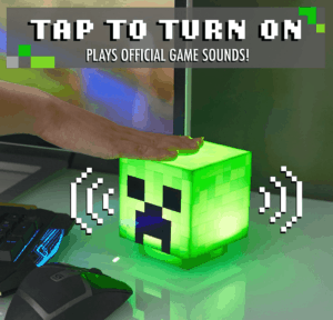Minecraft Creeper Light Up Figure