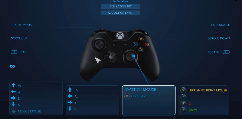 Connect Controller Mapping