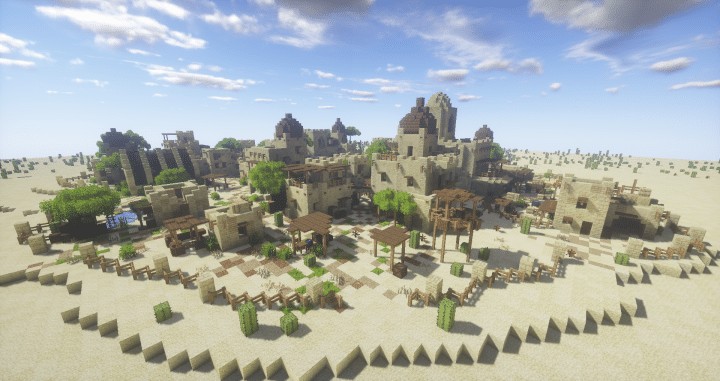 Arabian Village – Minecraft Building Inc