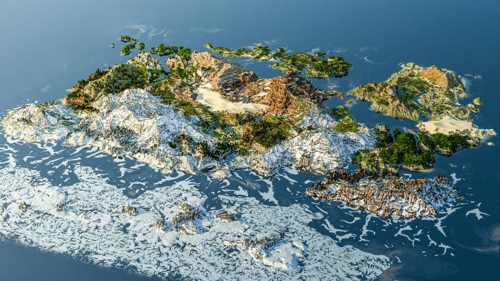 Dragon Ball Z Earth 4k Map Minecraft Building Download Amazing Beautiful Terrain Landscape 