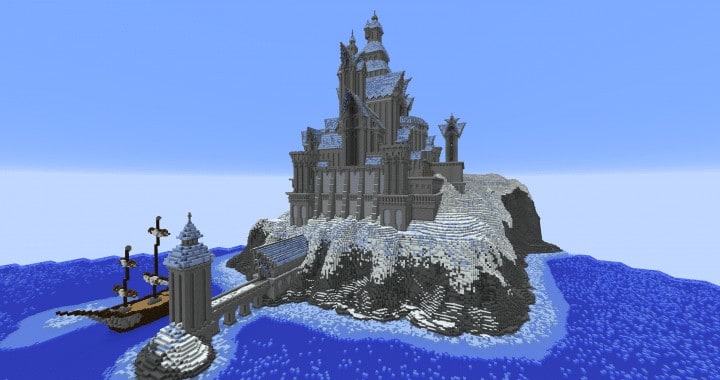 Fryst Fortress – Minecraft Building Inc